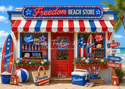 Freedom Beach Shoppe - With Sweep Option