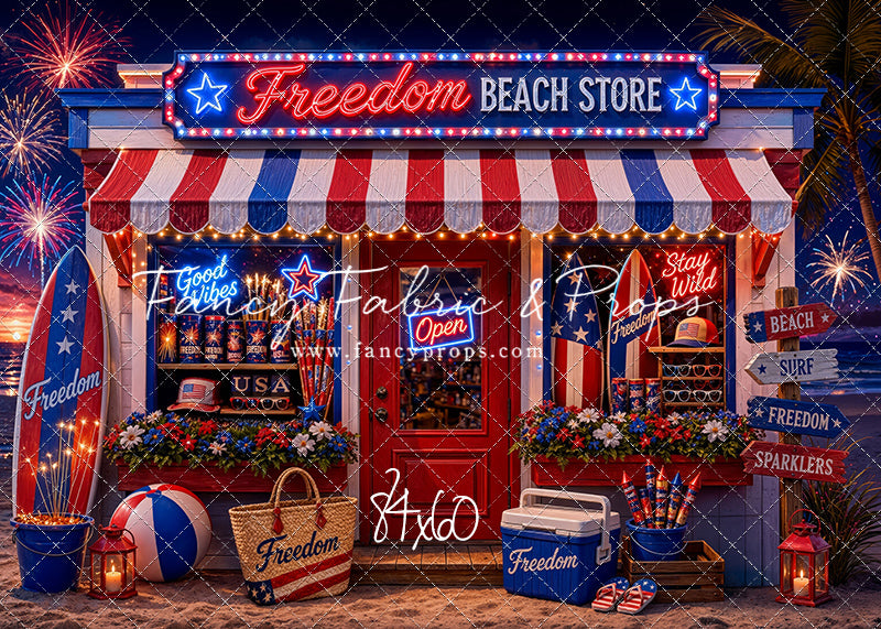Freedom Beach Store - With Sweep Option