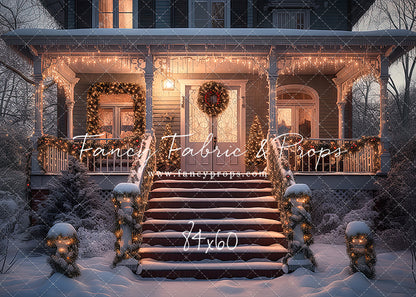 Front Porch Winter Nights