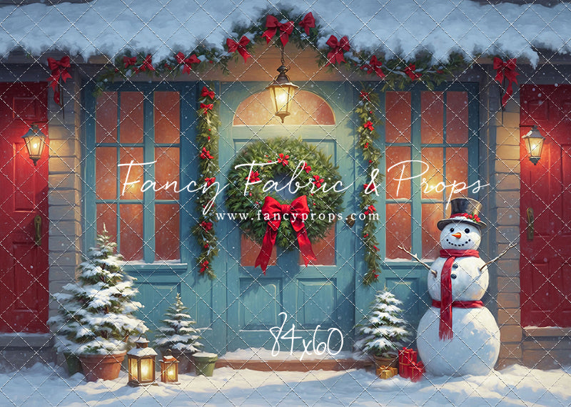 Frosty's Holiday Greeting - with Sweep Option