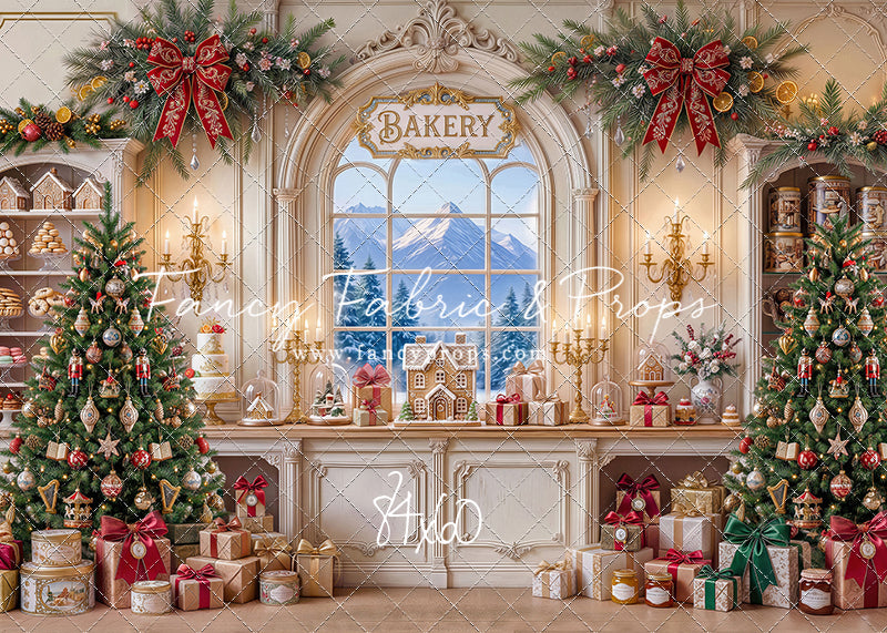Gingerbread Wishes Bakery - With Sweep Option