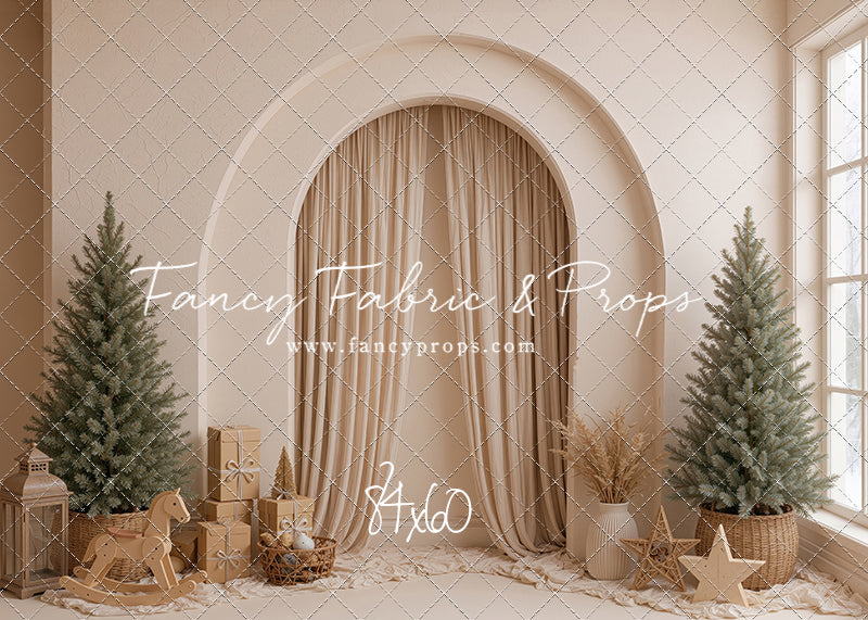 Golden Noel Arch - With Sweep Option