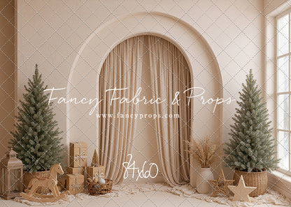 Golden Noel Arch - With Sweep Option