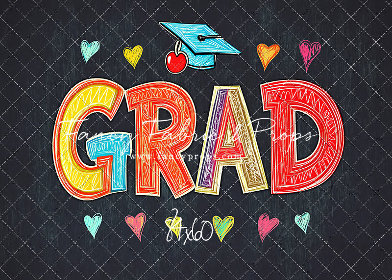 Color Me Graduate - With Sweep Option