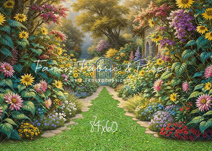 Grand Floral Gate - With Sweep Option