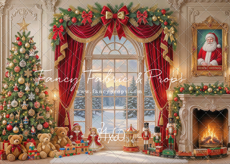 Grand Toy Room Christmas - with Sweep Option