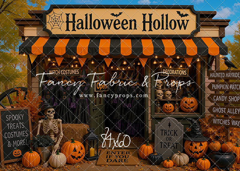 Halloween Hollow Shop - with Sweep Option
