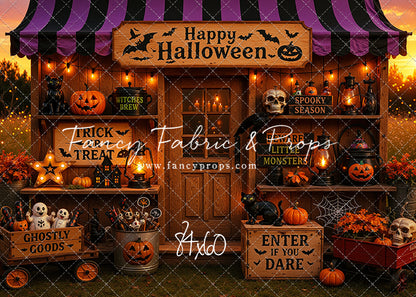 Haunted Harvest Stand - with Sweep Option