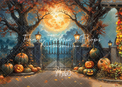 Halloween Lantern Lane - With Sweep Option