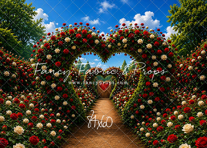 Heart Shaped Garden - With Sweep Option