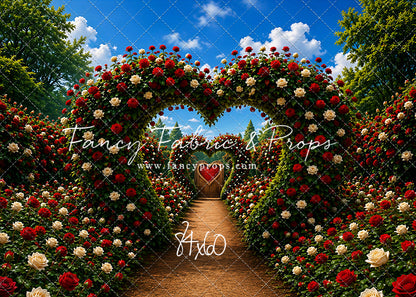 Heart Shaped Garden - With Sweep Option