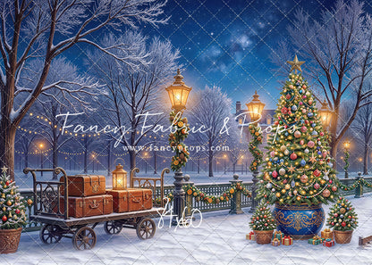 Holiday Train Station - With Sweep Option