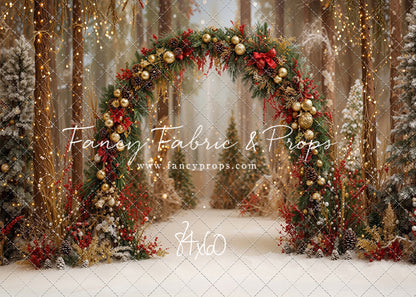 Holly & Pine Archway - With Sweep Option