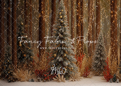 Holly & Pine Forest - With Sweep Option