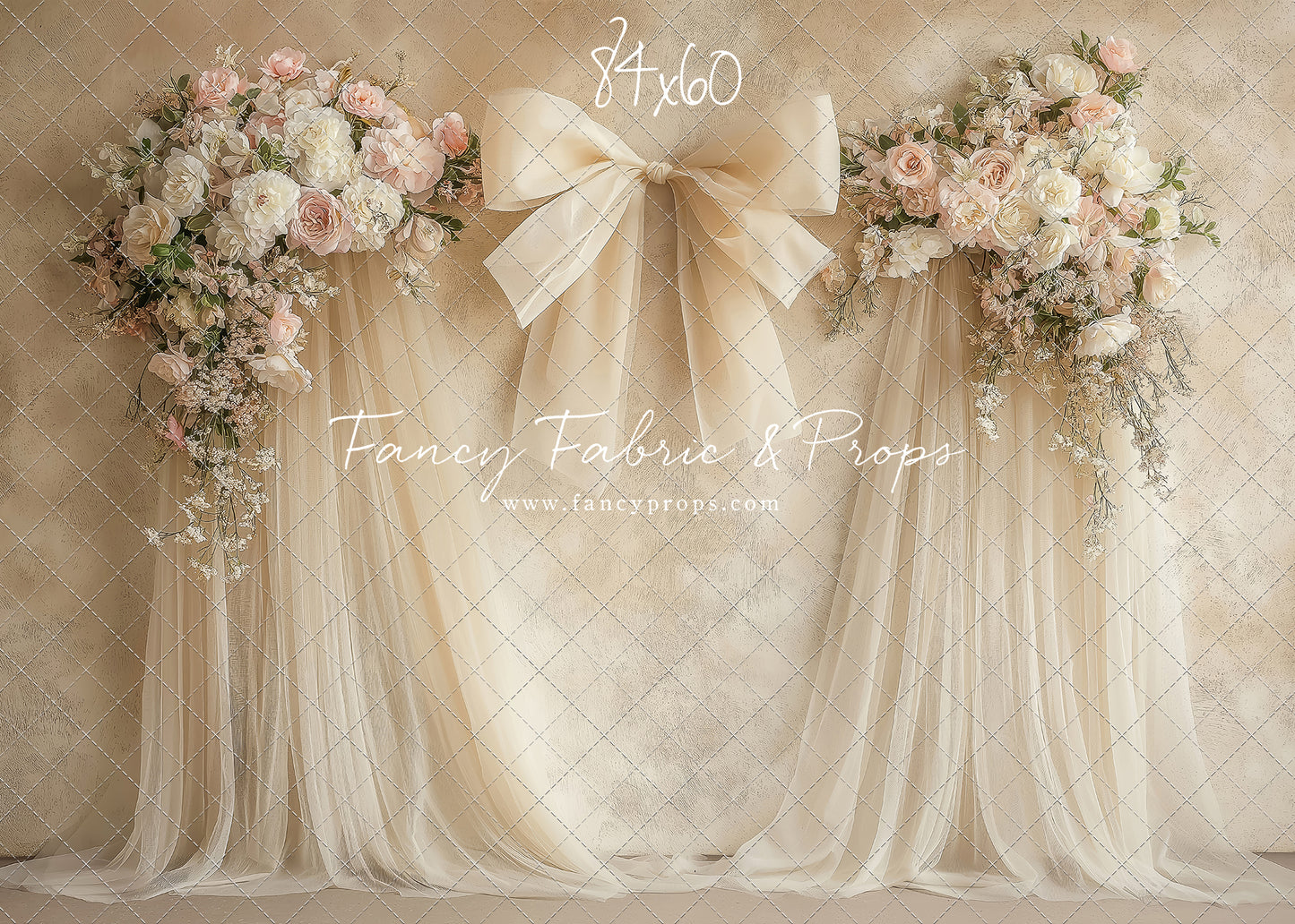 Ivory Bow Harmony  - With Sweep Option