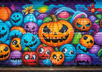 Jack-o-Lantern Graffiti Jam - With Sweep Option