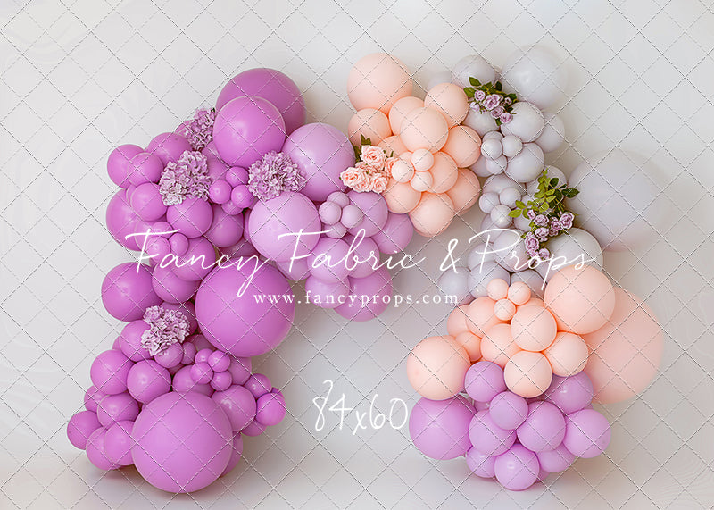 Jazzy Magenta Balloon Arch