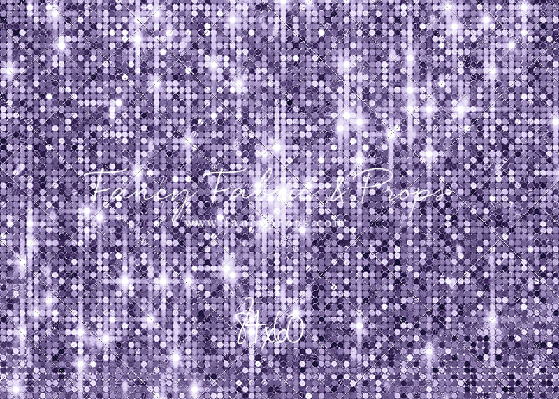 Lavender Lights - With Solid Floor Sweep Option