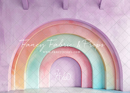 Lavender Rainbow Room - With Sweep Option