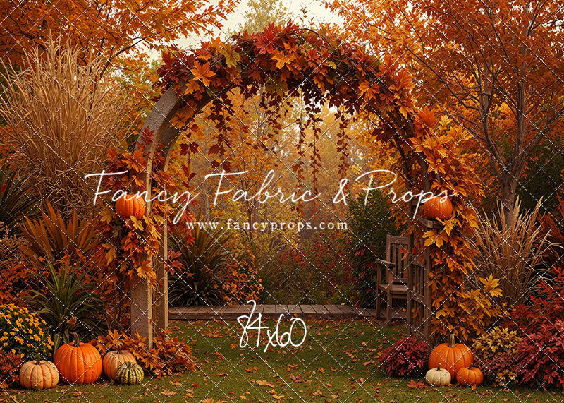 Leaves of Gold Garden - With Sweep Option