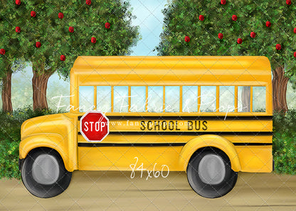 Little Yellow School Bus - With Sweep Option