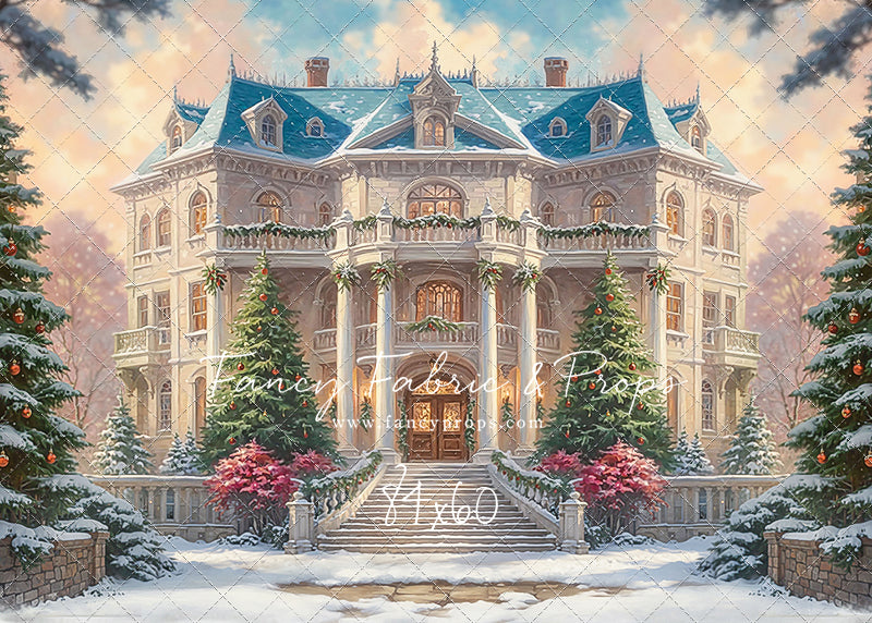 Majestic Christmas Manor - With Sweep Option