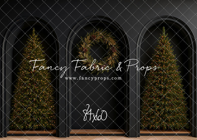 Matte Noir Holiday - with Sweep Option