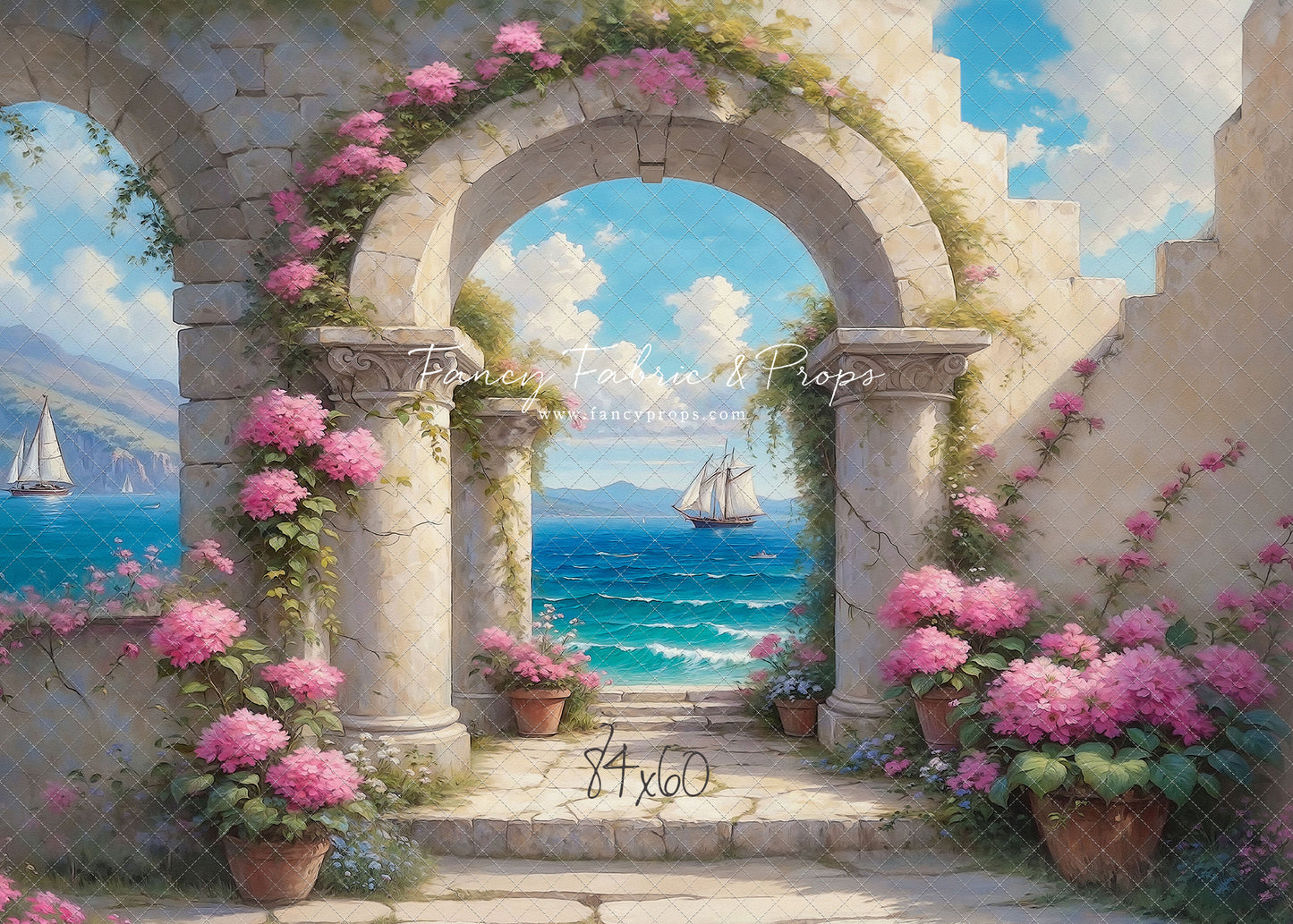 Mediterranean Blossom Gateway - With Sweep Option