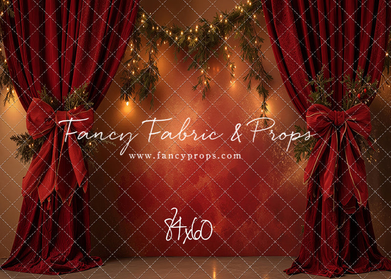 Merry Christmas Curtain Call - With Sweep Option