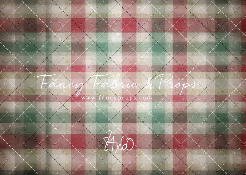 Merry Morning Plaid - With Sweep Option