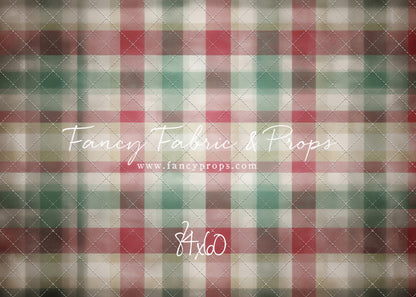 Merry Morning Plaid - With Sweep Option