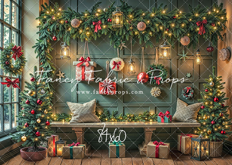 Merry & Bright Bench - with Sweep Option