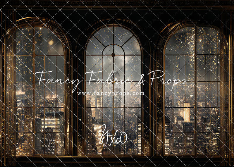 Midnight Skyline Ballroom - with Sweep Option