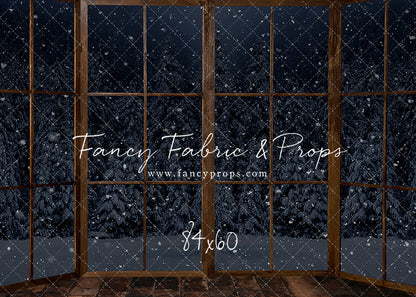 Midnight Snowy Bay View - Mini Room