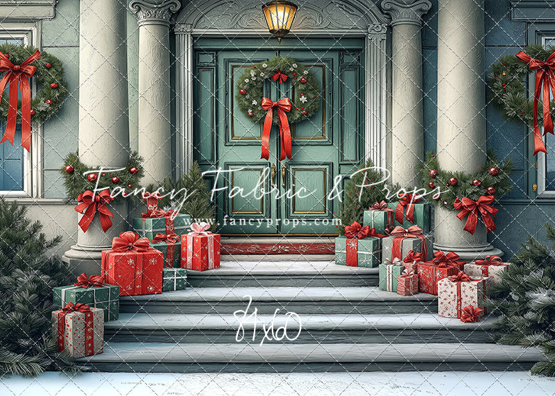 Mistletoe Manor Doors - With Sweep Option