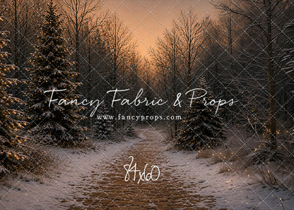 Mistletoe Meadow Forest - with Sweep Option