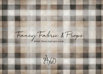 Mocha Flannel - With Sweep Option