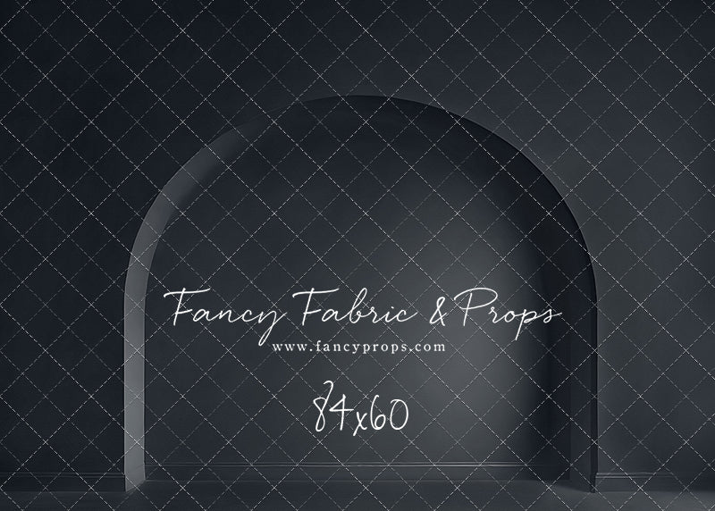 Modern Midnight Alcove - Solid Floor - With Sweep Option