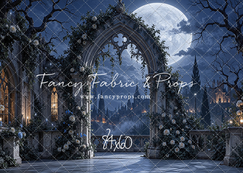 Moonlit Gothic Garden - with Sweep Option