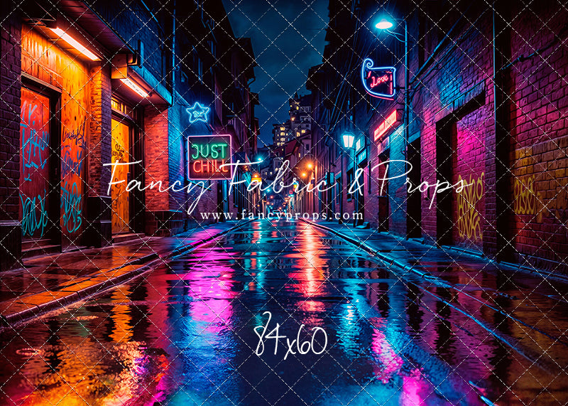 Neon Alley - With Sweep Option