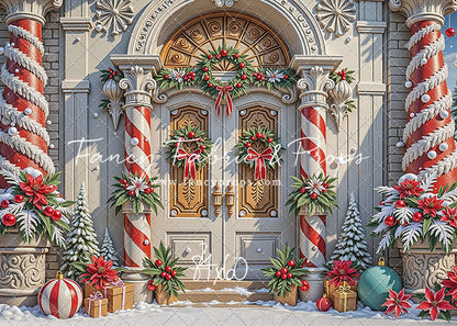 North Pole Manor Gates - with Sweep Option