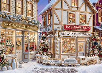 North Pole Village  - with Sweep Option
