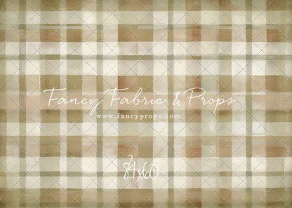 Oatmilk Plaid - With Sweep Option