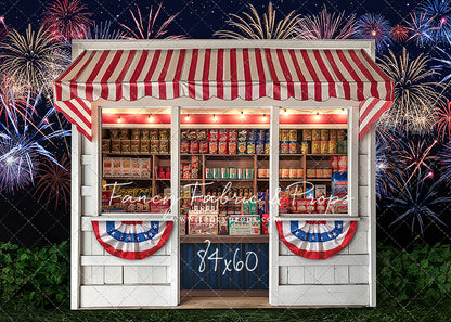 Old Glory Fireworks Shop - With Sweep Option