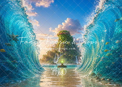 Parted Ocean Pathway - With Sweep Option
