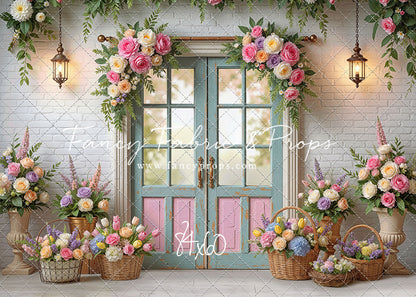 Pastel Garden Doors - With Sweep Option