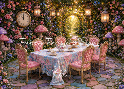 Pastel Tea Party - With Sweep Option