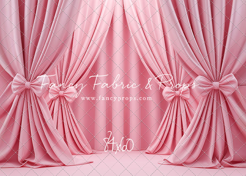 Pink Bow Drama - With Sweep Option