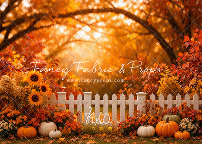 Pumpkin Patch Garden - With Sweep Option