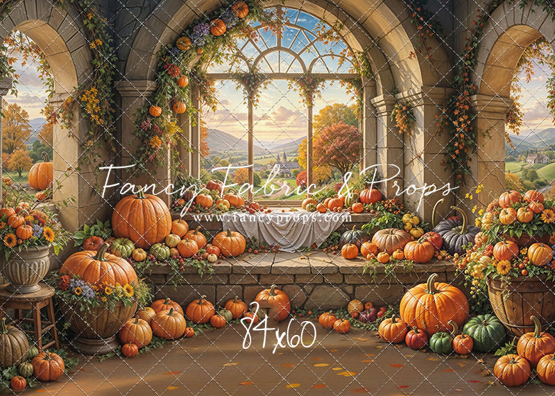 Pumpkin Patch Paradise - With Sweep Option